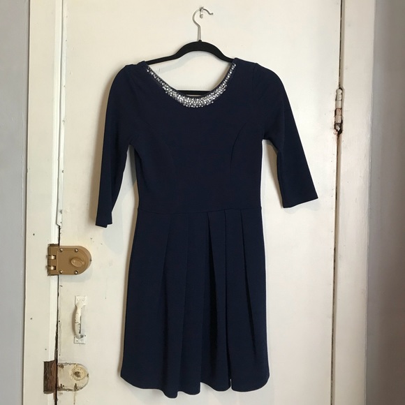 Mi ami navy cocktail dress - Picture 2 of 3